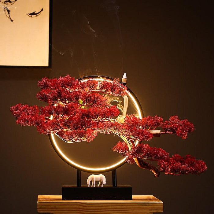 Zen-Inspired Artificial Pine Bonsai for Tranquil Home Decor
