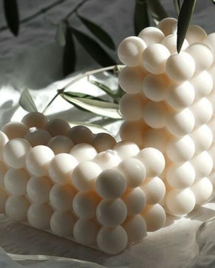 Bubble Ball and Cube Candle Mold Set - Innovative Crafting Essentials for Candle Makers