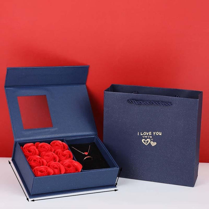 Eternal Blossom Box Set - Timeless Romantic Gift for Special Occasions