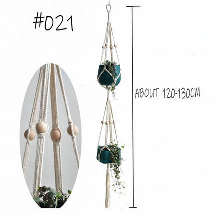 Artisan Macrame Plant Hanger for Chic Home Aesthetics