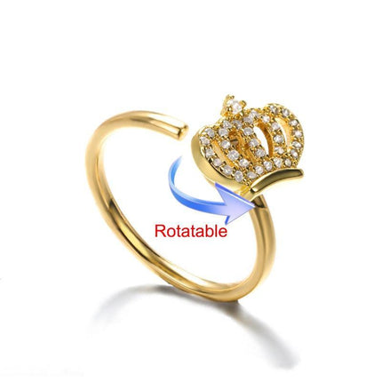 Elegant Four-Leaf Clover Stainless Steel Rings - A Touch of Luck and Style