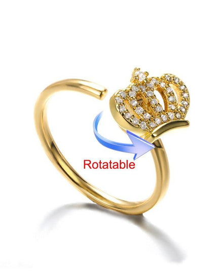 Elegant Four-Leaf Clover Stainless Steel Rings - A Touch of Luck and Style