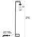 Elegant Nordic Gold and Black LED Floor Lamp - Modern Lighting for Your Home