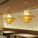 Bamboo Hand-Woven Ceiling Chandelier for Home and Garden Decor