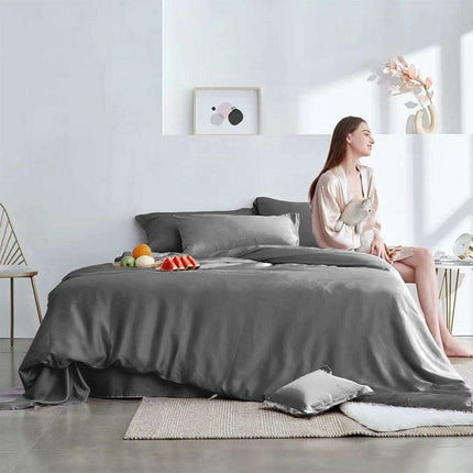 Luxe Silk Serenity Bedding Collection - Ultimate Comfort for Restful Nights
