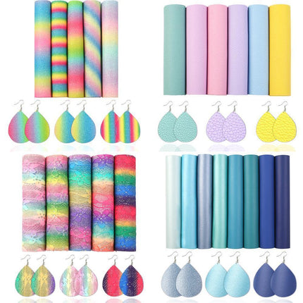 Vibrant Sparkle Faux Leather Craft Kit