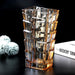 Elegant Crystal Glass Vase for Lucky Bamboo & Flowers