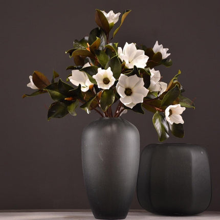 Exquisite Customizable Silk Magnolia Flower Arrangement with Tailored Stems