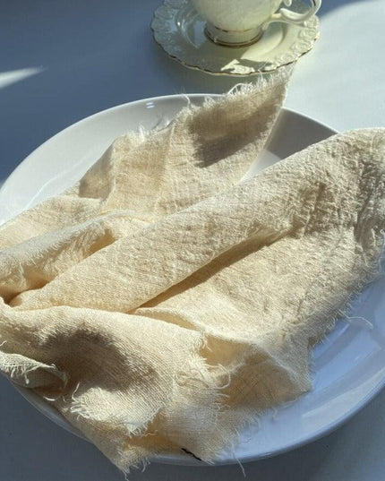 Elegant Holiday Linen Blend Napkins - 50 Pack for Festive Gatherings