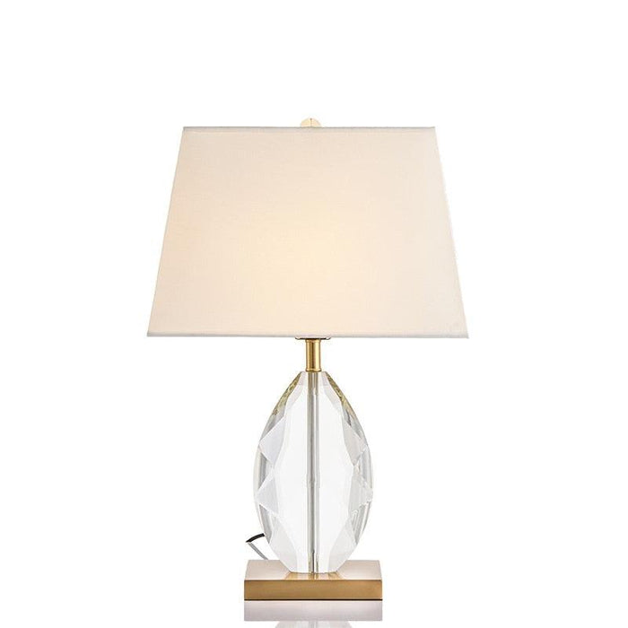 Post-Modern Crystal Glass Decorative Desk Lamp for Bedroom & Living Room