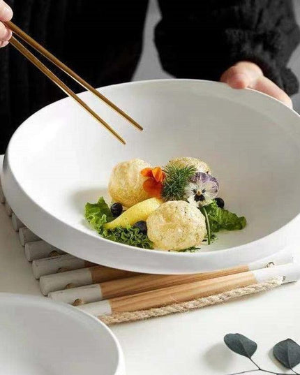 Creative Nesting Ceramic Dish Set for Elegant Dining