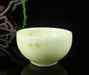 Golden Tiger Eye Stone Tea Masterpiece Set with Yellow Jades Stone Teacup