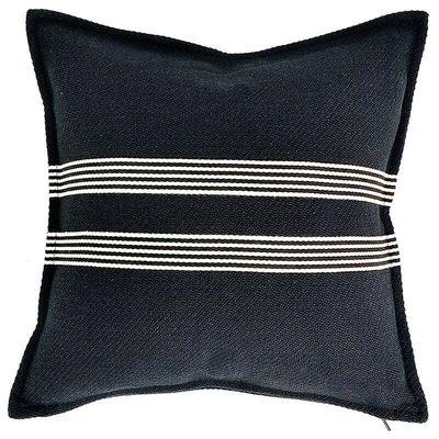 Geometric Dual-Pattern Pillow Cover