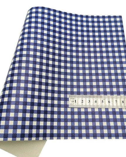 Elegant Sparkle Leather Craft Collection - Chic Plaid & Enchanting Spiderweb Designs