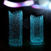 Radiant Glass Vase Trio with Solar-Powered Glow Effect