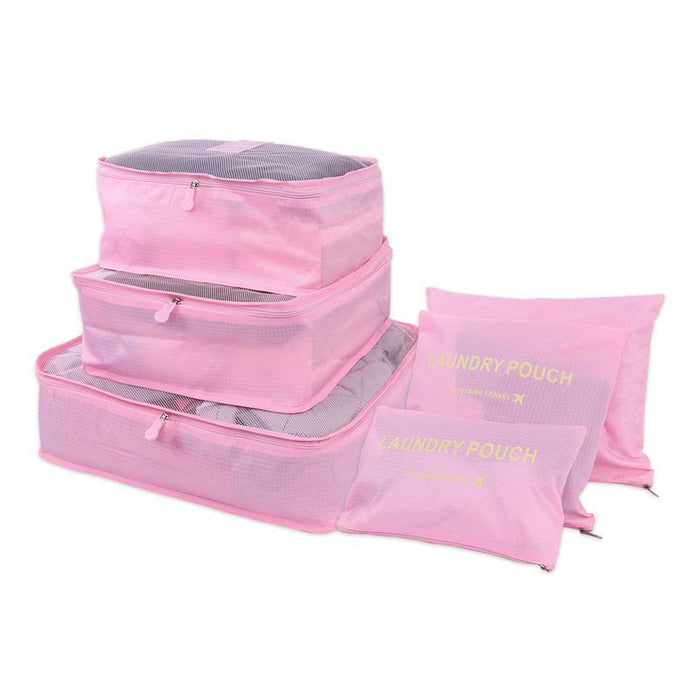 Travel Smart: Versatile 8/6/1-Piece Organizer Set for Effortless Packing