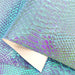 Crocodile Skin Embossed Holographic Faux Leather Crafting Roll