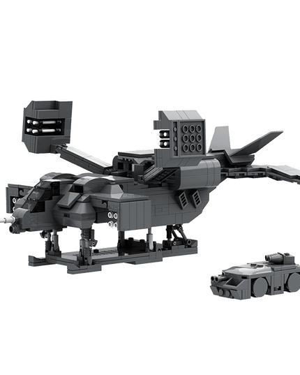 Alien Adventure APC Building Block Kit with Interactive Assembly Guide for Kids