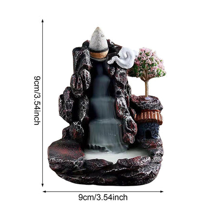 Tranquil Waters Backflow Incense Burner - Elevate Your Environment with Style and Purity