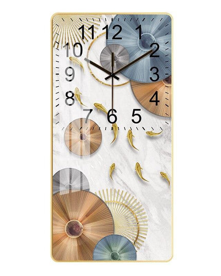Sophisticated Silent Quartz Wall Clock - Elevate Your Space