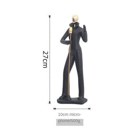 Nordic Elegance Dance Pair: Custom Home Decor for Stylish Interiors