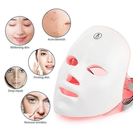 LED Light Therapy Mask for Acne Treatment and Skin Renewal