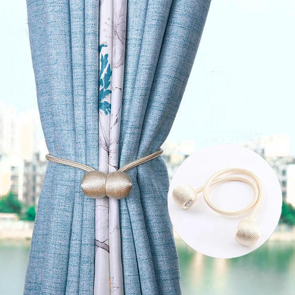 Elegant Magnetic Curtain Tieback Balls for Stylish Home Accents
