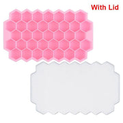 Vibrant Honeycomb Silicone Ice Cube Mold - Ideal for Cocktails and Frozen Delights