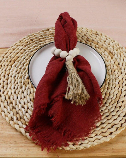 Elegant 20-Piece Cotton Napkin Collection for Sophisticated Dining