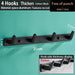 Aluminum Robe Hook with Rust-Resistant Space Aluminum for Versatile Storage Options