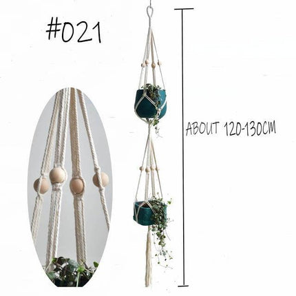 Artisan Macrame Plant Hanger for Chic Home Aesthetics