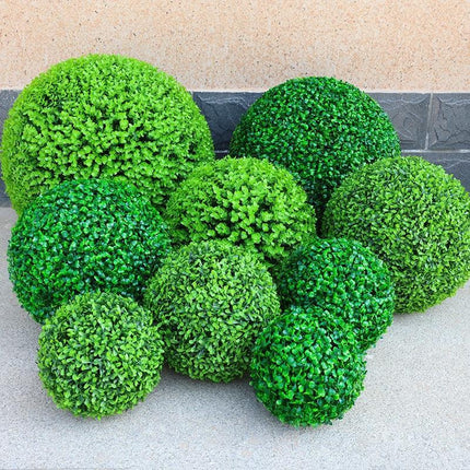 Elegant Premium Artificial Boxwood Sphere for Luxurious Home & Garden Decor