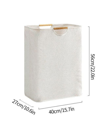 Stylish Waterproof Laundry Hamper with Durable Handles and Generous Capacity