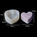 Love Heart-Shaped Candle & Aromatherapy Silicone Mold for Versatile Baking and Crafting Options