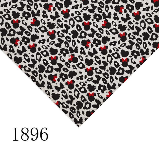 Cartoon-Themed PVC Leather Craft Sheet - Durable and Versatile Material for Creative Use