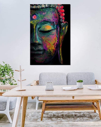 Serenity Buddha Canvas Art for a Harmonious Home Environment