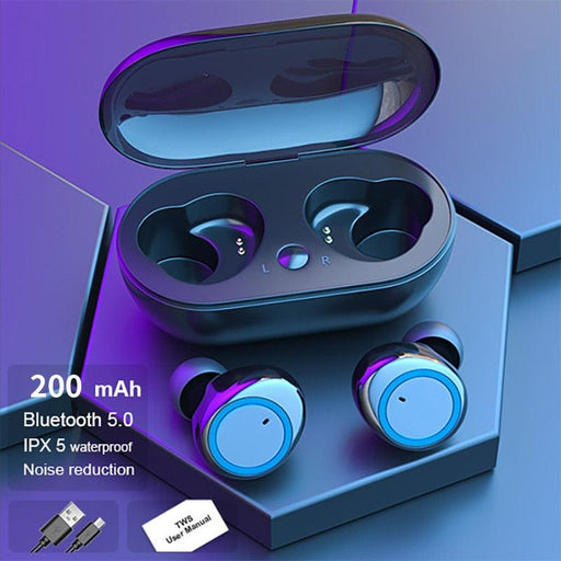 Advanced Wireless Earbuds with Active Noise Cancellation for Fitness Enthusiasts