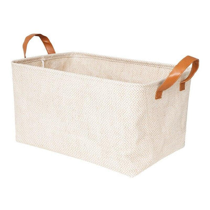 Chic Handmade Jute Organizer Basket - Essential Storage Solution
