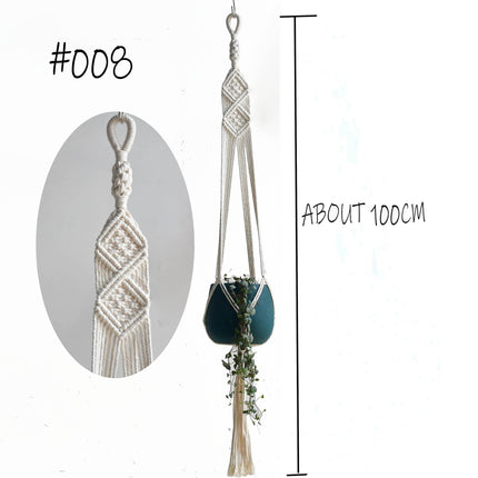 Artisan Macrame Plant Hanger for Chic Home Aesthetics