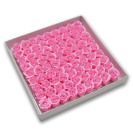 Chic Floral Elegance: 81 Premium Artificial Rose Heads for Exquisite Decor