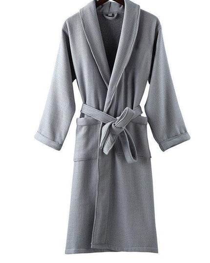 Serene Comfort: Exquisite Yukata-Inspired Winter Cotton Bathrobe for Ultimate Relaxation