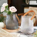 Retro Chic Glass Flower Vase: Elevate Your Home Décor
