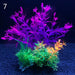 Vibrant Aquatic Plant Set: Lifelike Decor for Fish Tanks