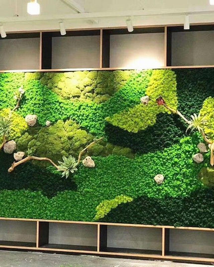 Timeless Greenery Art Creation Kit - Eternal Moss & Custom Grass Mix - 200g