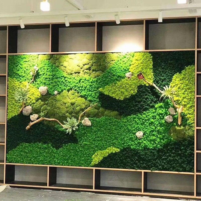 Timeless Greenery Art Creation Kit - Eternal Moss & Custom Grass Mix - 200g