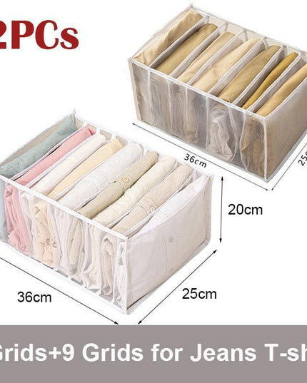 Nylon Closet Organization System with Enhanced Storage and Ventilation