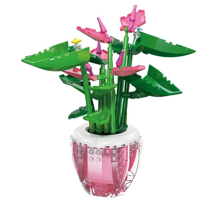 Orchid Elegance DIY Flower Building Kit for Home Decor and Special Occasions