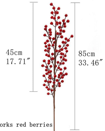 Crimson Berry Luxe: Elegant Home Accent for Stylish Decor