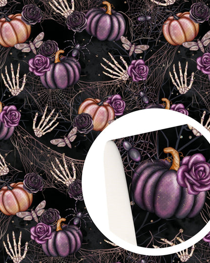 Hauntingly Stylish Lychee Pattern Waterproof Faux Leather Craft Sheets for Halloween Projects