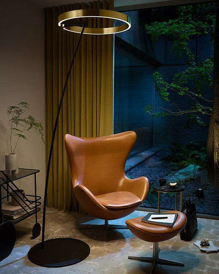 Sophisticated Italian LED Floor Lamp - Illuminate Your Home with Grace